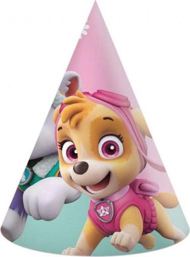 ШАПКИ НА ДЕНЬ РОЖДЕНИЯ PAW PATROL SKY 6 шт.