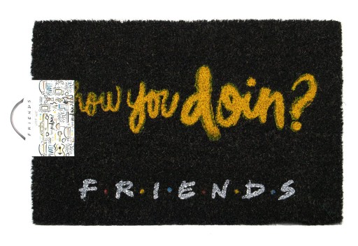 Коврик Friends How You Doin, кокос, 60x40 см