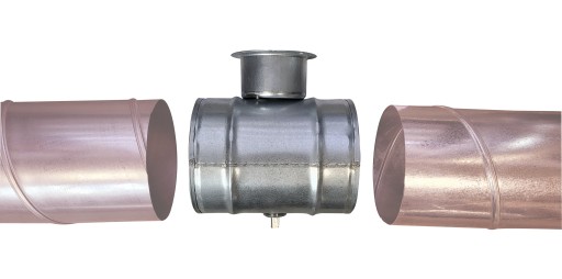 Клапан закрытия TIGHT алнор ДАТ 100 мм
