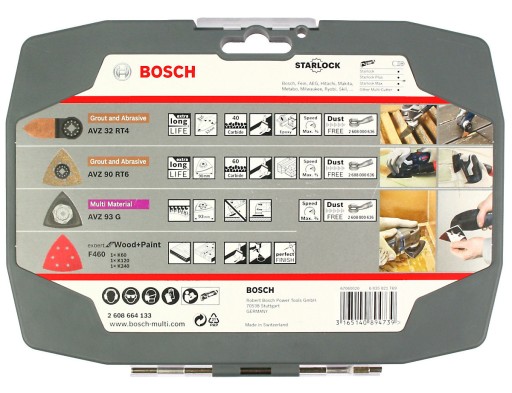 Набор из 6 аксессуаров для GOP PMF BOSCH STARLOCK