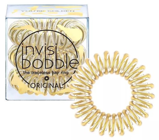 INVISIBOBBLE YOU GOLD прозрачный золотой, 3 шт.