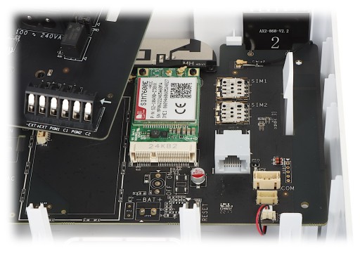 CENTRALA ALARMOWA DS-PWA96-M2H-WE hybrydowa AX PRO