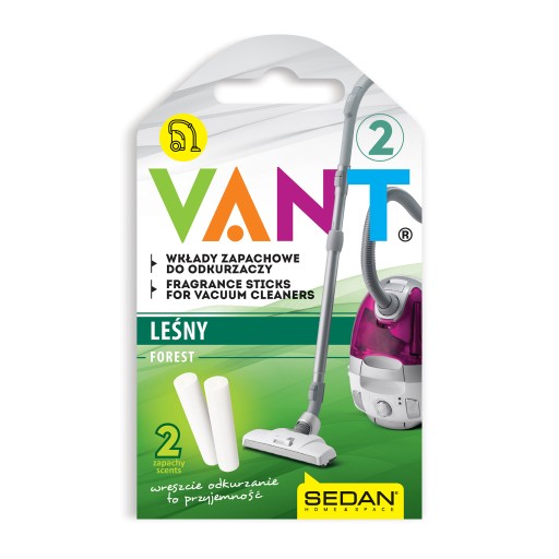 ZAPACH DO ODKURZACZY VANT - LEŚNY 2szt