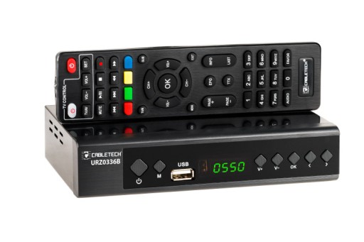 Тюнер DVB-T2 H.265 HEVC, ТВ-декодер PVR Cabletech
