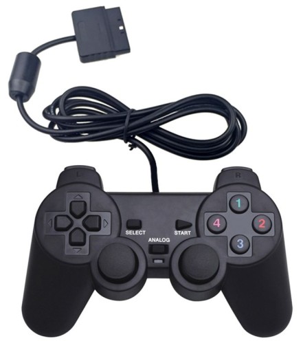 Контроллер Pad для консоли PS2, проводной 1234