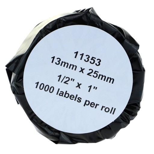ЭТИКЕТКИ 25x12 S0722530 для DYMO 11353 12x25 1000шт.
