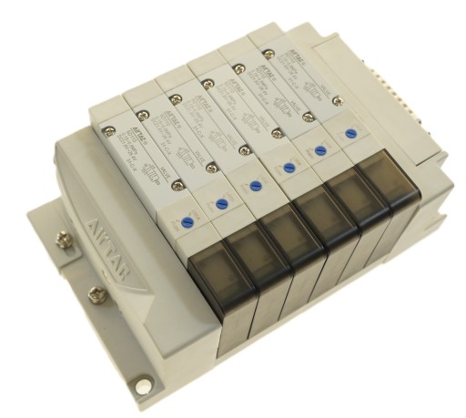 Wyspa 6 zaworowa MULTI-PIN AIRTAC seria 6D 5/2 - 24V DC