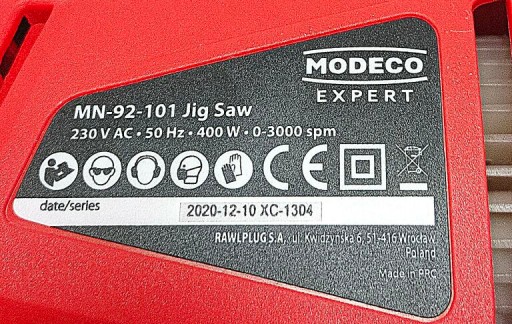 Лобзик Modeco 400 Вт с питанием от сети