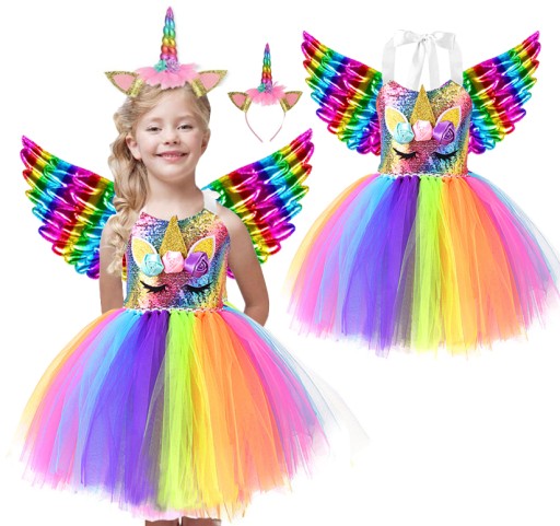платье UNICORN WINGS тюль маскировочный 140