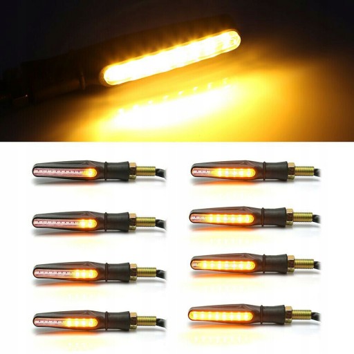 Плавающие указатели поворота 12LED, 4 шт., прерыватель