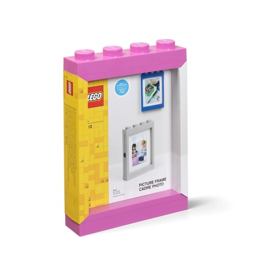 РАМКА ДЛЯ ФОТОГРАФИИ LEGO 41131739 РОЗОВАЯ