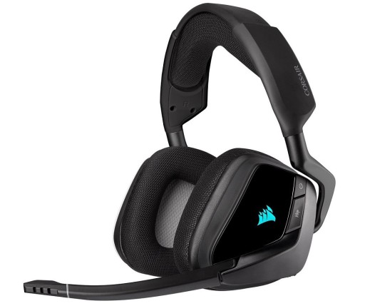 Беспроводные накладные наушники Corsair Void Elite Carbon