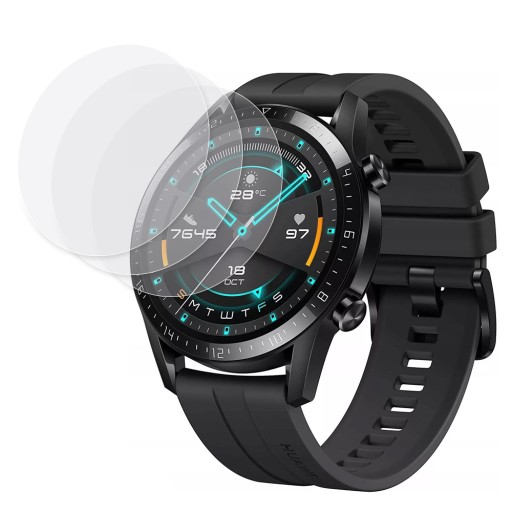 3X ГИДРОГЕЛЕВАЯ ПЛЕНКА ДЛЯ HUAWEI WATCH GT 2 46MM + УСТАНОВОЧНЫЙ КОМПЛЕКТ