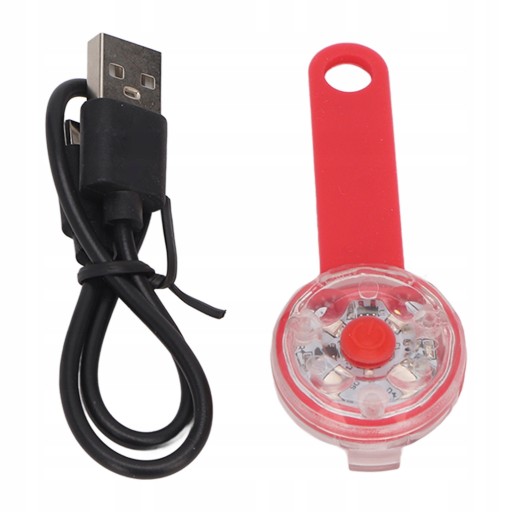 OBROŻA ŚWIECĄCA LED DLA PSA KOTA LAMPKA LED USB