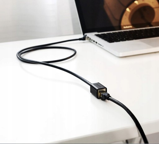 Сетевой кабель UGREEN NW112, удлинитель Ethernet RJ45, кат. 6, ФТП, металлический.