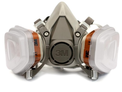 ПОЛУМАСКА PAINT MASK 3M 6200 НАБОР ПОЛНАЯ АНТИВЫЛЕВАЯ ОРИГИНАЛ