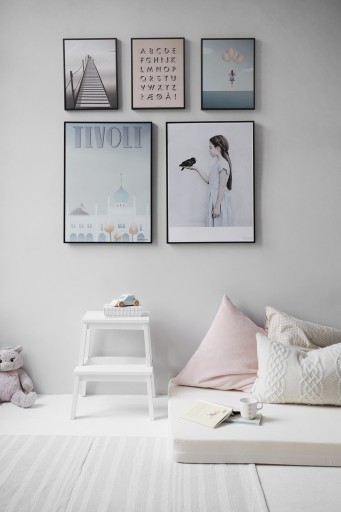 SREBRNA RAMA ALUMINIOWA 59,4x42 PLAKAT 42x59,4 A2