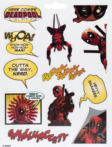 Magnesy dla dzieci na lodówkę Deadpool Marvel