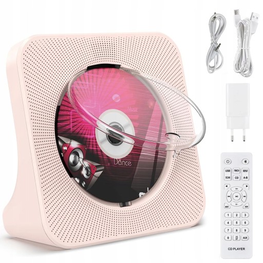 CD-ПЛЕЕР ПОРТАТИВНЫЙ BLUETOOTH FM MP3-ДИНАМИК