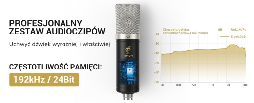 Комплект конденсаторных микрофонов Tonor TC-2030