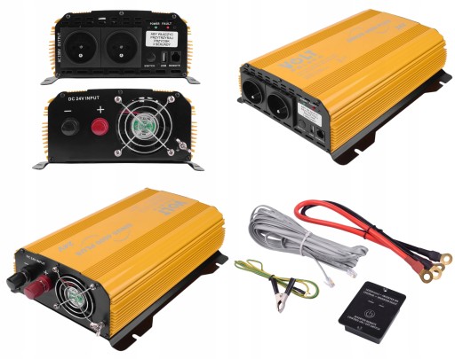 Tira Converter Full Sinus Volt Poland 24V 2000W 4000W + USB + Pilot