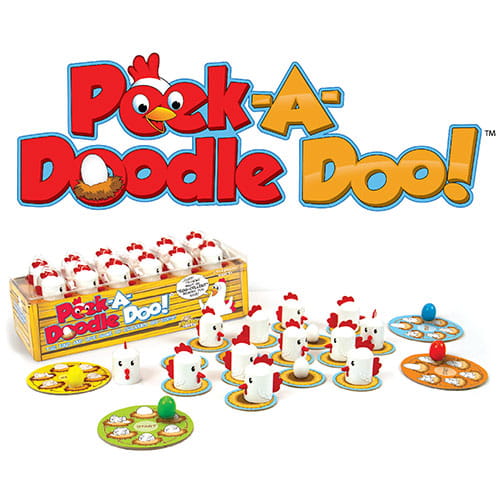 Куриный курятник Peek Doodle Doo Game Игра на память