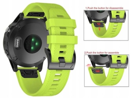 РЕМЕНЬ QUICKFIT ДЛЯ GARMIN FENIX 3 5X 6X 6X PRO 7X