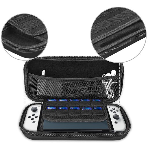 УСИЛЕННЫЙ КОРПУС ДЛЯ NINTENDO SWITCH OLED ЧЕРНЫЙ