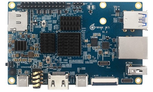 Радиатор процессора для микрокомпьютера Orange Pi 5/Zero 2, алюминий