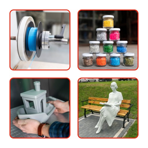 FILAMENT PLA ŻÓŁTY 1,75mm 0,2kg F3D