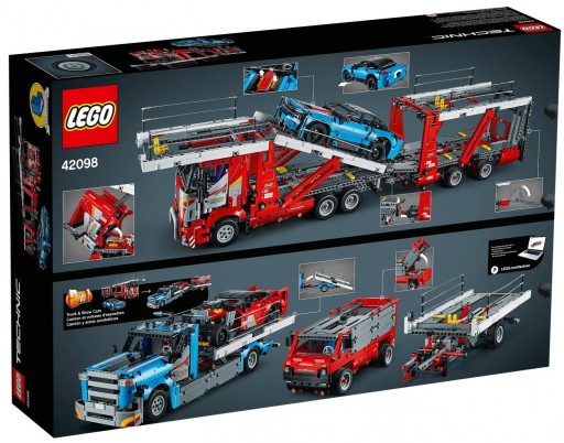 LEGO TECHNIC BLOCKS ГРУЗОВИК ГРУЗОВИК + АВТОМОБИЛЬ 42098