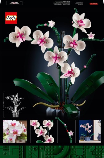 НАБОР LEGO CREATOR EXPERT ICONS ORCHID 10311 ЦВЕТОЧНЫЙ ПОДАРОК