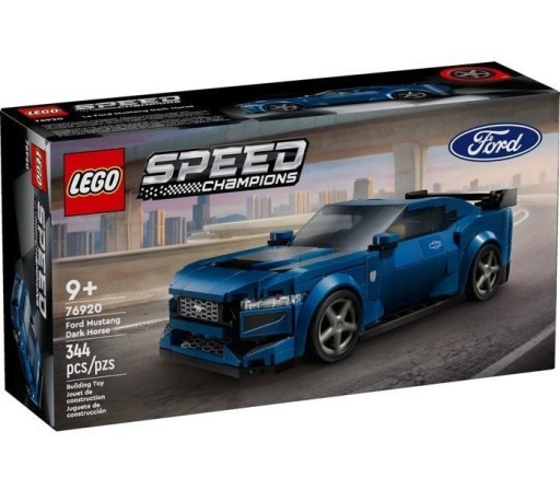 LEGO SPEED CHAMPIONS 76920 FORD MUSTANG ТЕМНЫЙ + БУМАЖНЫЙ ПАКЕТ LEGO СРЕДНИЙ