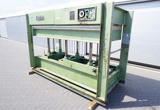PRASA HYDRAULICZNA OTT 300 K120 PŁYTA ALUMINIOWA