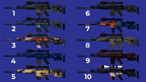 СКАР-20 СКИН ОРУЖИЯ COUNTER-STRIKE IRL на подвешивание - ПОДАРОК ​​ПОДАРОК