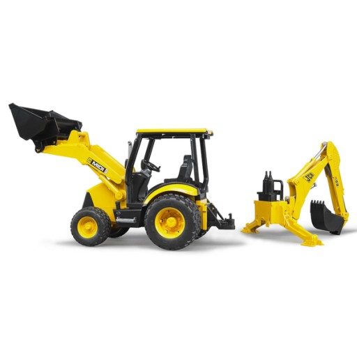 Экскаватор-погрузчик Bruder 02427 JCB Midi