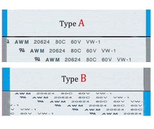 Лента гибкая FPC FFC VW-1 AWM 20624 80C 60V 10см 4Pi