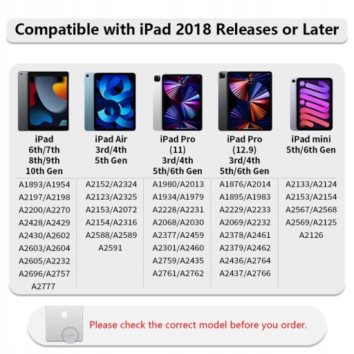 Для iPad Pencil 1 2-го поколения Apple Pencil с отторжением ладони