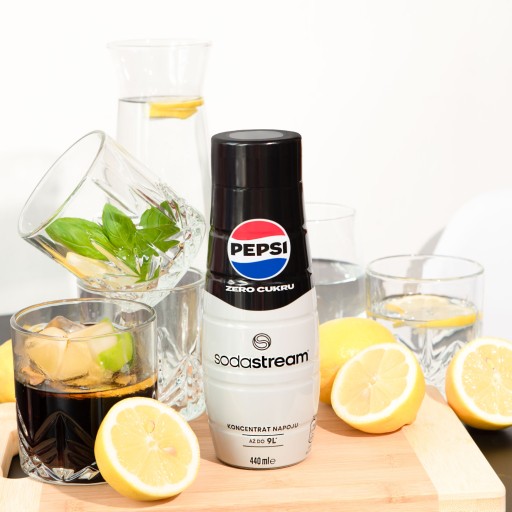 5x SYROP 7UP PEPSI SCHWIP SCHWAP LIPTON KONCENTRAT SODASTREAM DO 45L NAPOJU