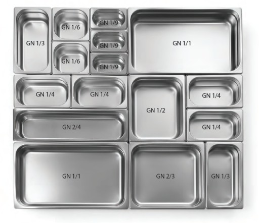 Pojemnik GN 1/1 HENDI Kitchen Line 14L, (H)100mm
