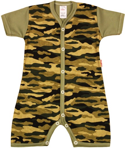 PAJAC KR rampers 2PAK MORO Khaki +Rekiny 62 KLEKLE