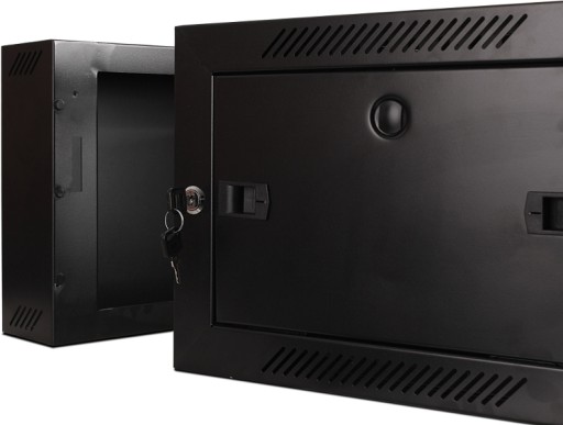 SZAFA RACK GETFORT 19 CALI 4U 600X550 DWUSEKCYJNA