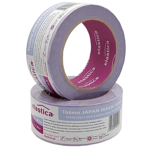 Taśma maskująca Elastica JAPAN WASHI SOFT 48mm/50m
