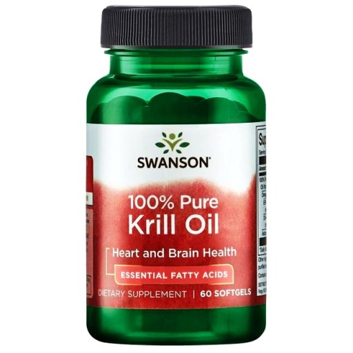 SWANSON МАСЛО КРИЛЯ МАСЛО КРИЛЯ ОМЕГА 3 EPA DHA