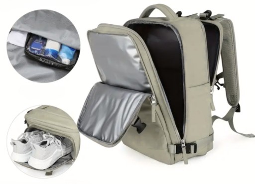 Рюкзак для ручной клади в самолет 45x30x20 USB