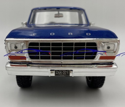 Ford Bronco (открытый верх) 1978 1:24 Motormax 79372