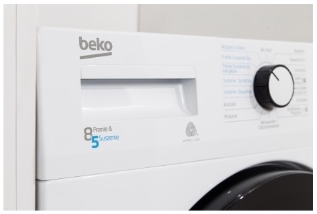 [D5048] PRALKA SUSZARKA BEKO HTV8712XW 8/5 KG 1400