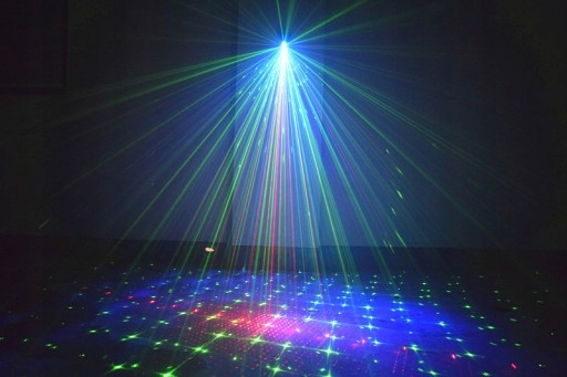ДИСКОШАР ДИСКОШАР LED ЛАЗЕР 8ВТ RGB