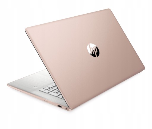 Подарок на первое причастие Ноутбук HP 17-cn Intel N4120 16 ГБ SSD 512 ГБ Win 11 Розовый