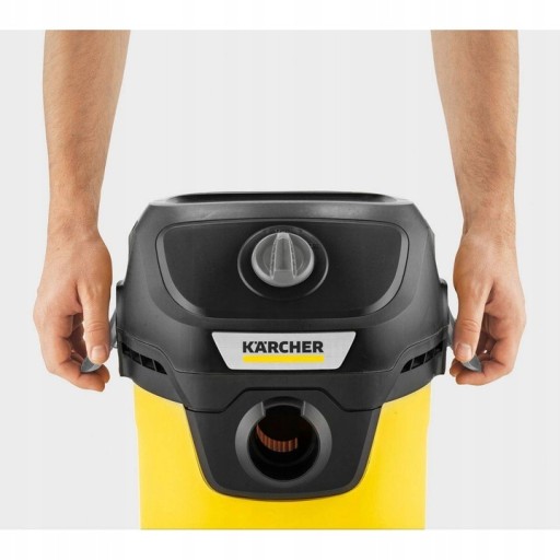 ПРОМЫШЛЕННЫЙ ПЫЛЕСОС KARCHER BLACK WD3 БЕЗРЕШЕННЫЙ